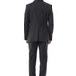 Gray Virgin Wool Men Suit
