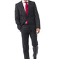 Gray Virgin Wool Men Suit