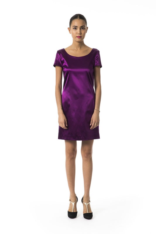 Violet Acrylic Women Dress