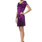 Violet Acrylic Women Dress