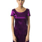 Violet Acrylic Women Dress