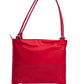 Red Leather Women Shoulder Bag