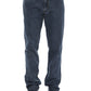 Blue Cotton Men Jean