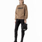 Chic Embroidered Cotton Hooded Sweatshirt