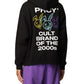 Black Cotton Men Sweater