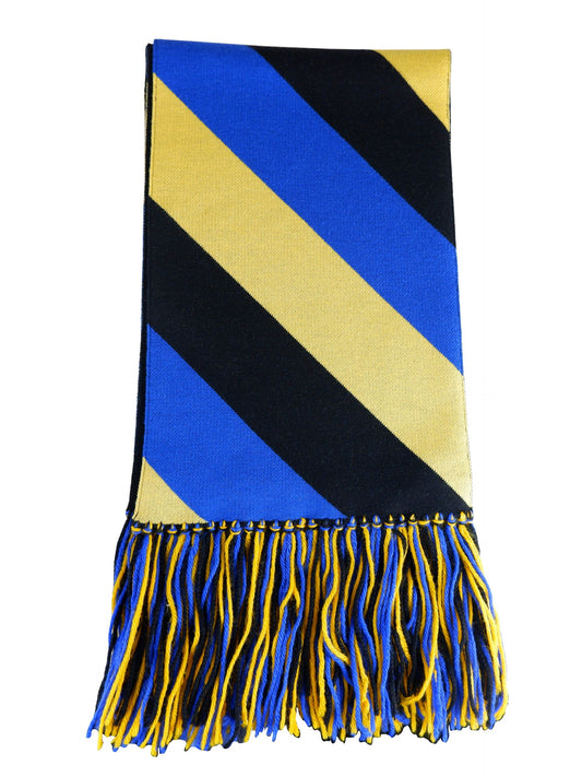 Black Virgin Wool Men Scarf