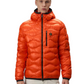 Orange Nylon Men Jacket