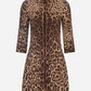 Brown Wool Women Dress