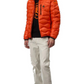 Orange Nylon Men Jacket