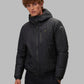 Black Nylon Men Jacket