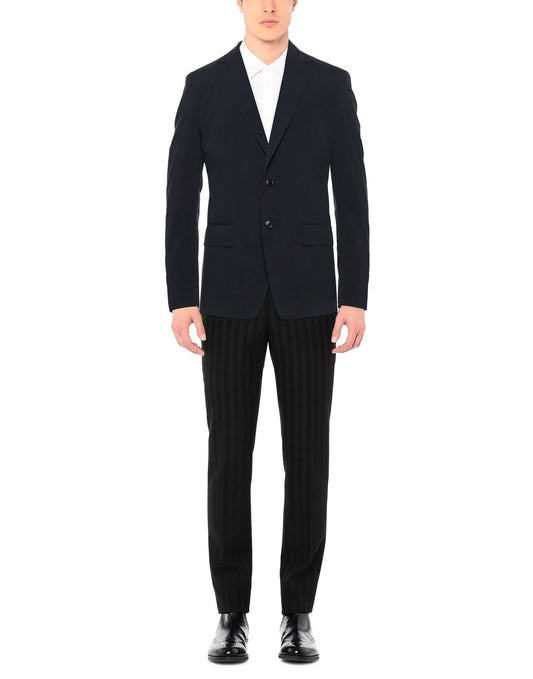 Blue Wool Men's Blazer