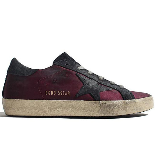 Purple Leather Women Sneaker