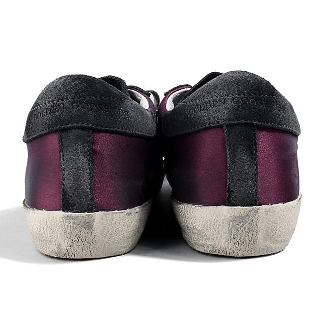 Purple Leather Women Sneaker