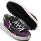 Purple Leather Women Sneaker