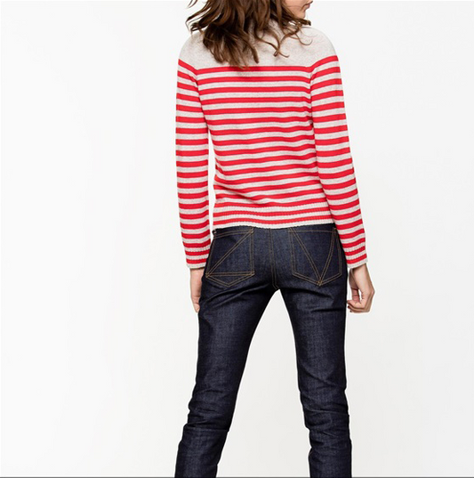 Gray Cashmere Women Sweater