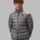 Elite Grey Goose Down Puffer Jacket