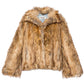 Eco Luxe Brown Faux Fur Jacket