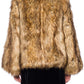 Eco Luxe Brown Faux Fur Jacket