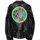 Elegant Studded Lamb Leather Jacket