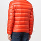 Orange Nylon Men Jacket