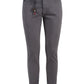 Gray Cotton Men Trouser