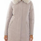 Gray Polyester Women Jacket