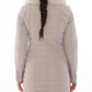 Gray Polyester Women Jacket