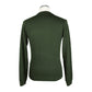 Green Polyester Men Sweater