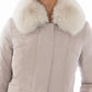 Gray Polyester Women Jacket