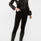 Black Calfskin Women's Jacket