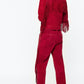 Red Goat Leather Women Jacket