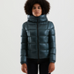 Green Nylon Women Jacket