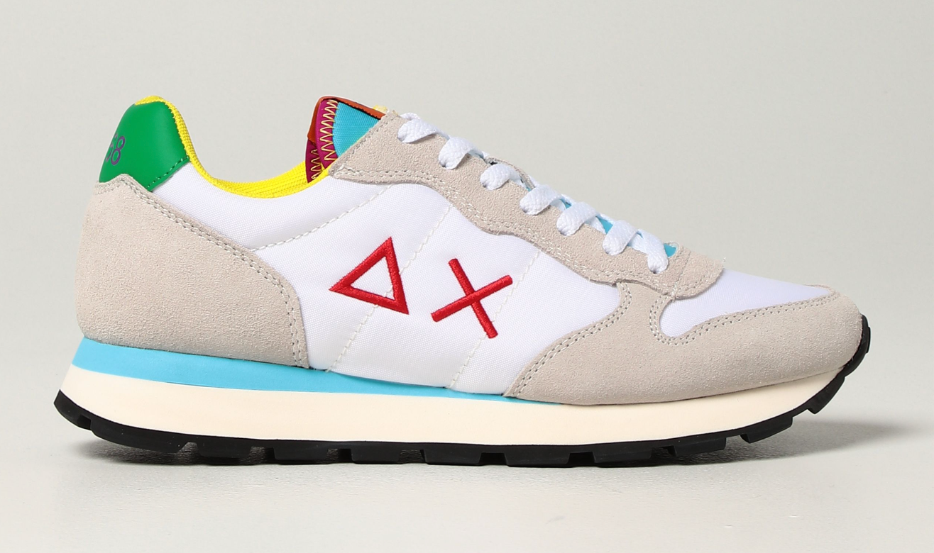 Multicolor Leather Men Sneaker