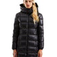 Black Nylon Women Jacket