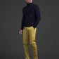 Blue Acrylic Men Sweater