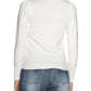 White Viscose Women Sweater