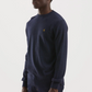 Blue Wool Men Sweater