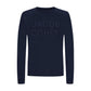 Blue Cotton Men's Sweater