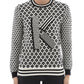 White Cotton Women Sweater