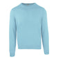 Light Blue Cashmere Men Sweater