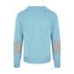 Light Blue Cashmere Men Sweater