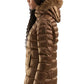 Brown Polyamide Women Coat