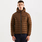 Brown Nylon Men Jacket
