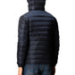 Blue Nylon Men Jacket