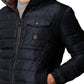 Blue Nylon Men Jacket