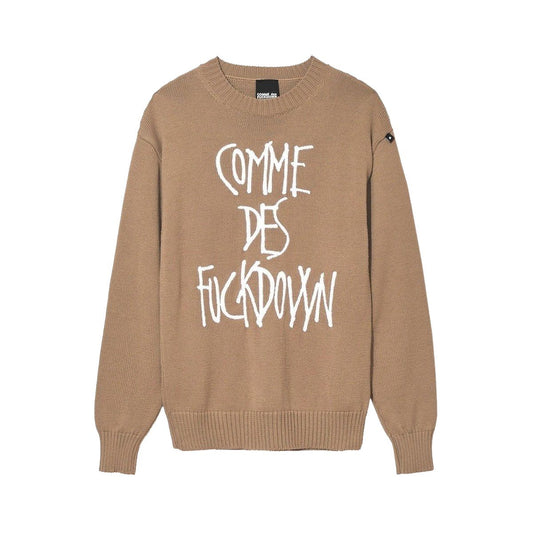 Brown Wool Women Sweater