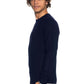 Blue Viscose Men Sweater