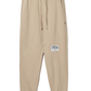Beige Cotton Men Pant