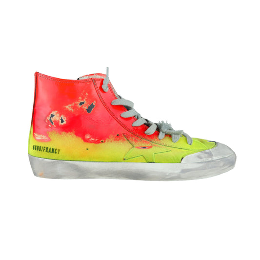Multicolor Leather Women Sneaker