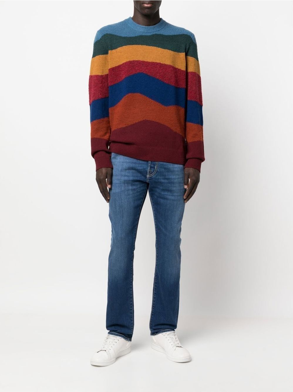 Blue Cotton Men Jeans